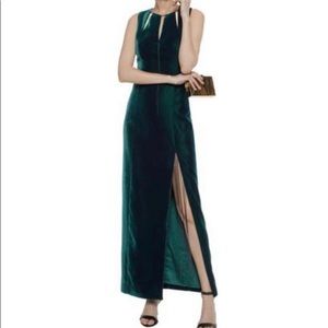 Elie Tahari Green Velvet dress NWT size US 4